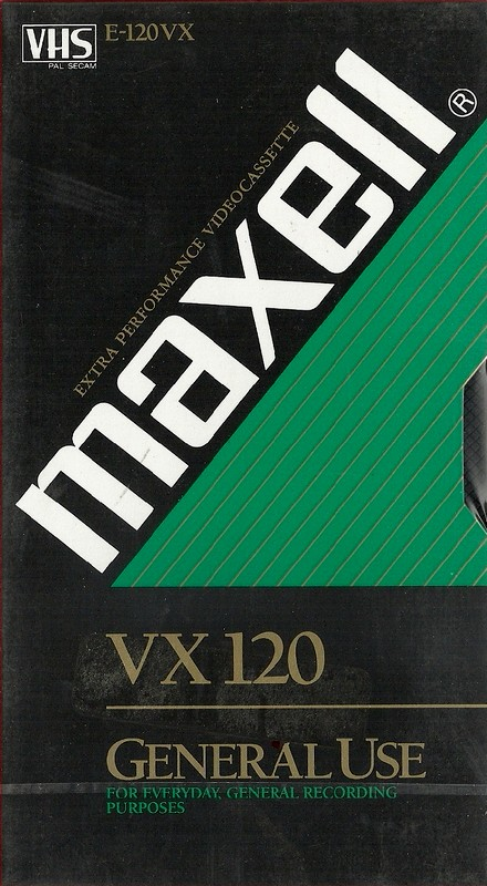 VHS, Video Home System: Maxell / Hitachi Maxell - VX 120