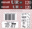 Compact Cassette Maxell UR 120 Type I Normal 1994 Europe