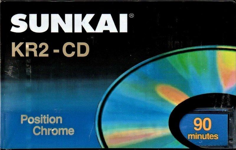 Compact Cassette: Unknown Sunkai - KR2-CD 90