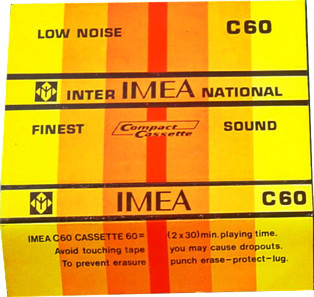 Compact Cassette Imea 60 Type I Normal Unknown Country