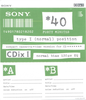 Compact Cassette Sony CDix I 40 "C-40CDX1a" Type I Normal 1992 Japan