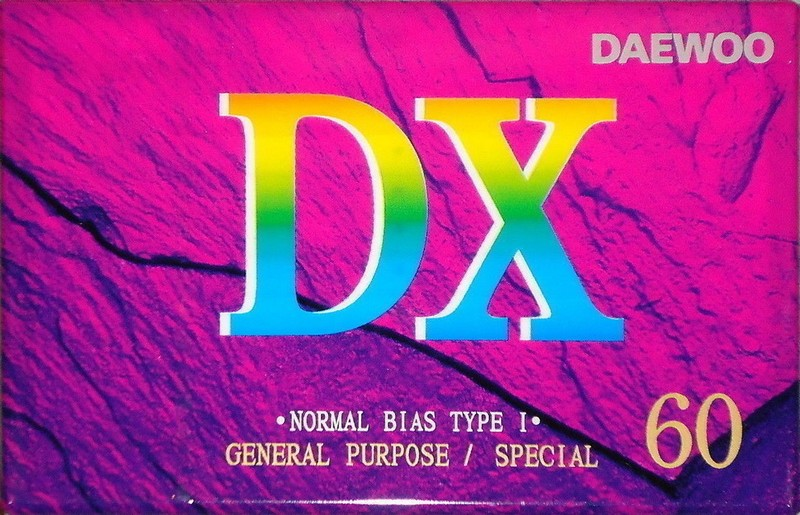 Compact Cassette Daewoo DX 60 Type I Normal South Korea