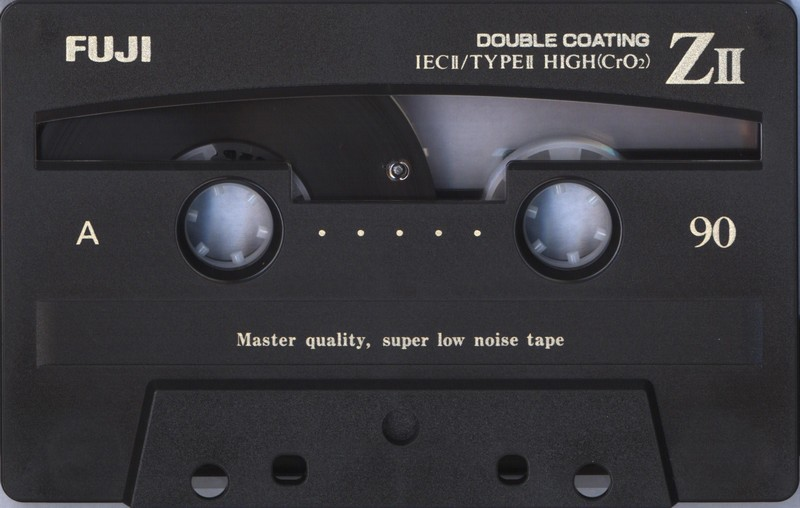 Compact Cassette Fuji Z II 90 Type II Chrome 1995 Europe