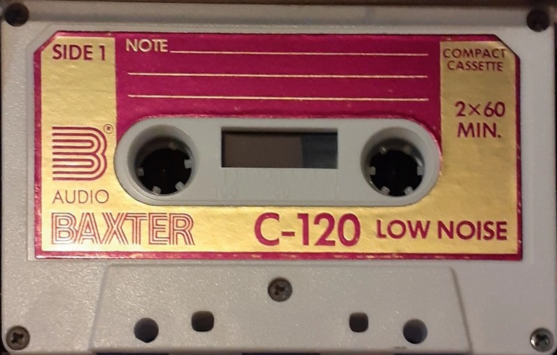 Compact Cassette Baxter 120 Type I Normal Unknown Country