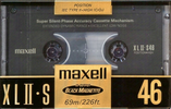Compact Cassette Maxell XLII-S 46 Type II Chrome 1992 Europe