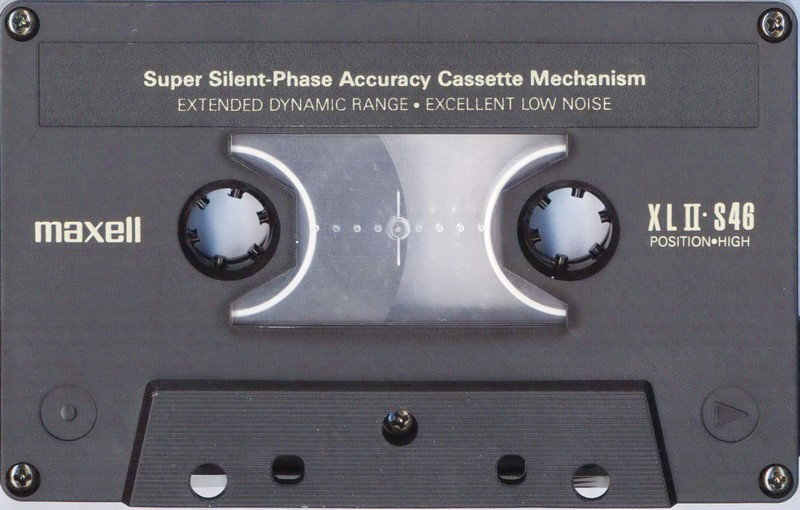 Compact Cassette Maxell XLII-S 46 Type II Chrome 1992 Europe