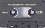 Compact Cassette Maxell XLII-S 46 Type II Chrome 1992 Europe