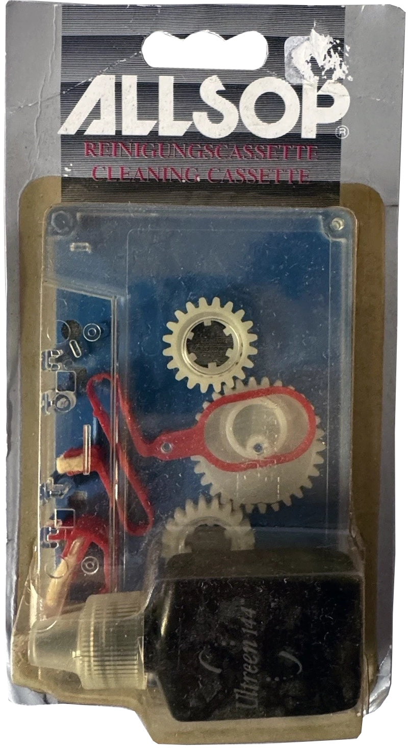 Blister Allsop Cleaning Cassette 1985 Europe