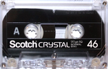 Compact Cassette Scotch Crystal 46 Type I Normal 1981 Japan