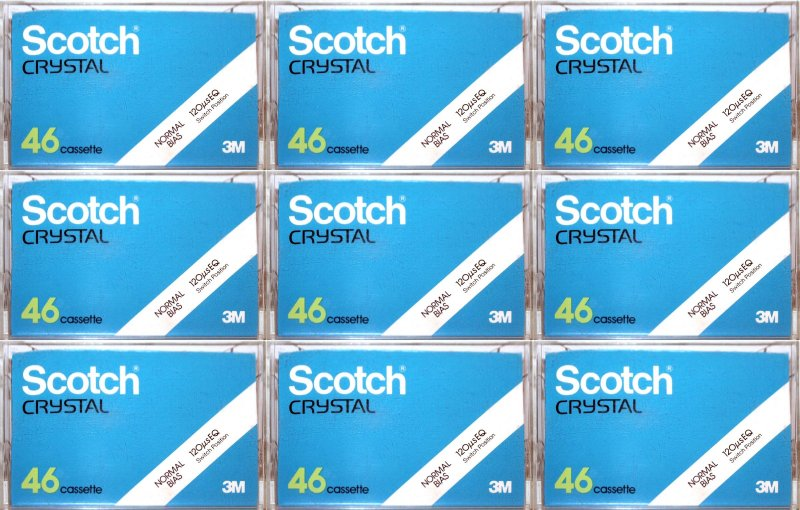 Compact Cassette: 3M Scotch - Crystal 46