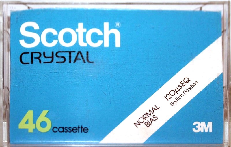 Compact Cassette: 3M Scotch - Crystal 46