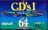 Compact Cassette Maxell CD`s I / CD`s 1 64 Type I Normal 1992 Japan