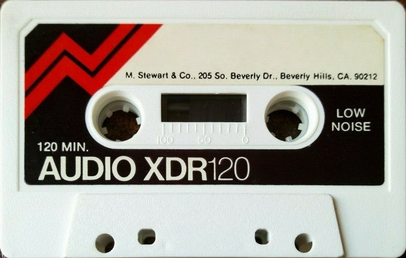 Compact Cassette Audio XDR 120 Type I Normal 1979 USA