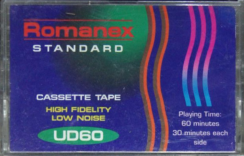 Compact Cassette Romanex 60 Type I Normal Hong Kong