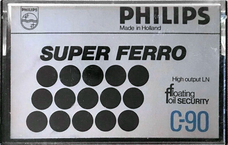 Compact Cassette Philips Super Ferro 90 Type I Normal 1978 Europe