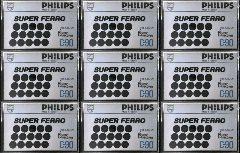 Compact Cassette: Philips  - Super Ferro 90