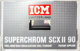 Compact Cassette ICM SCX II 90 Type II Chrome 1979 Europe