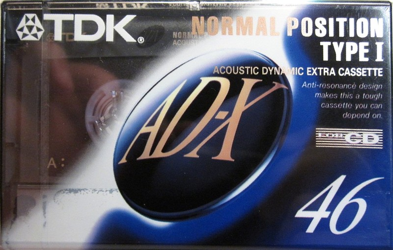 Compact Cassette: TDK  - AD-X 46