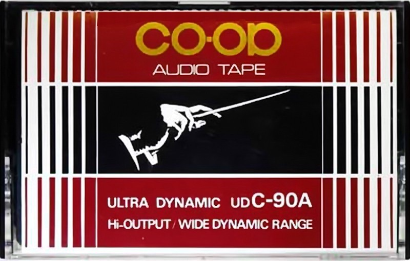 Compact Cassette CO-OP UD 90 Type I Normal 1977 Japan