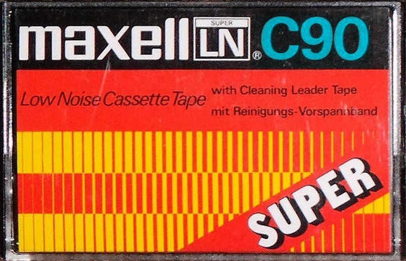 Compact Cassette: Maxell / Hitachi Maxell - LN Super 90