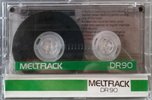 Compact Cassette Meltrack DR 90 Type I Normal 1988 India