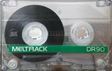 Compact Cassette Meltrack DR 90 Type I Normal 1988 India