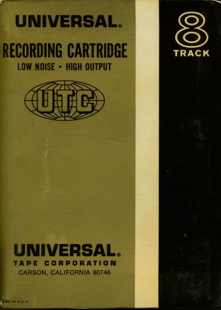 TRACK-8 Universal 40 Type I Normal 1973 USA