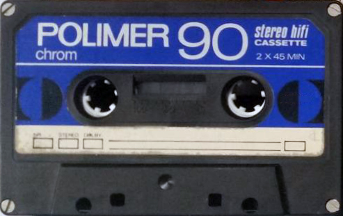 Compact Cassette Polimer 90 Type II Chrome 1976 Hungary