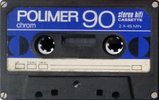 Compact Cassette Polimer 90 Type II Chrome 1976 Hungary