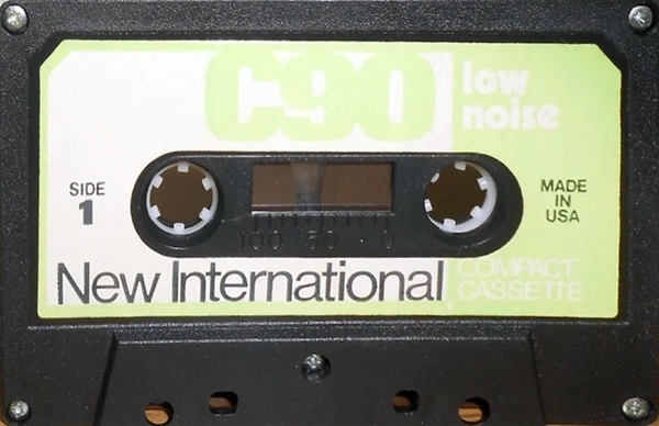 Compact Cassette New International 90 Type I Normal USA