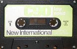 Compact Cassette New International 90 Type I Normal USA