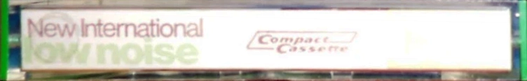 Compact Cassette New International 90 Type I Normal USA