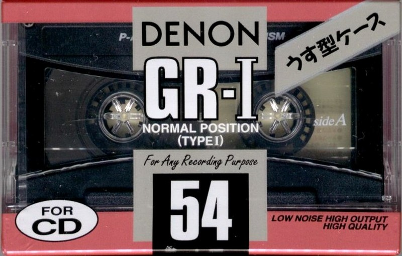 Compact Cassette: Nippon Columbia / Denon Denon - GR-I 54