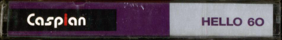 Compact Cassette Caspian 60 "Hello" Type I Normal 1988 Iran