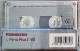 Compact Cassette Permaton Ferro Plus I 60 Type I Normal 1989 Europe
