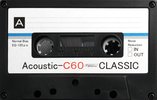 Compact Cassette Classic Acoustic 60 Type I Normal 2021 Worldwide