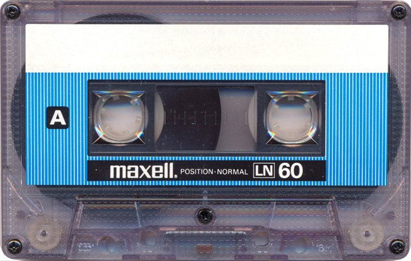 Compact Cassette Maxell LN 60 Type I Normal 1984 Europe