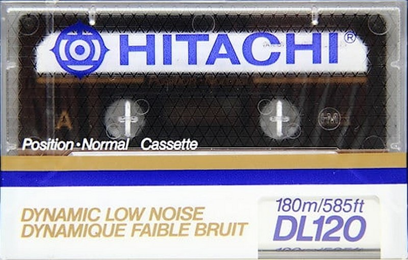 Compact Cassette: Maxell / Hitachi Hitachi - DL 120