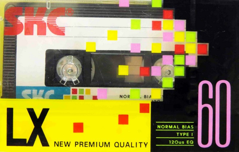 Compact Cassette SKC LX 60 Type I Normal 1989 Europe
