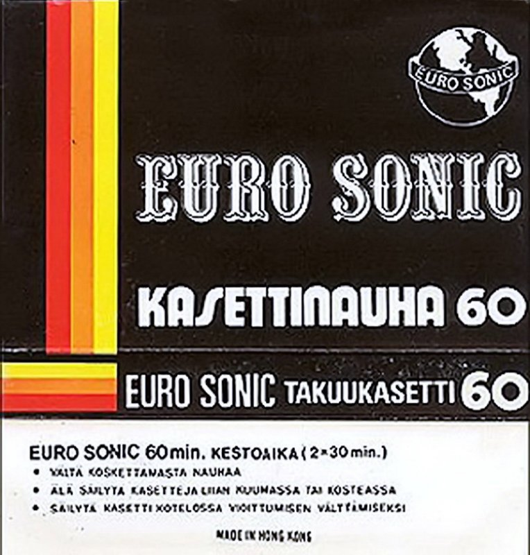 Compact Cassette:  Euro Sonic -  60