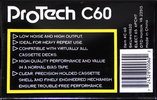 Compact Cassette Protech 60 Type I Normal China