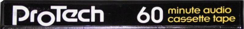 Compact Cassette Protech 60 Type I Normal China