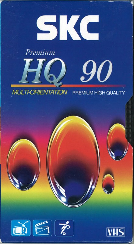 VHS, Video Home System:  SKC - Premium HQ 90