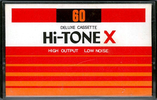 Compact Cassette Hi-Tone X 60 Type I Normal Japan
