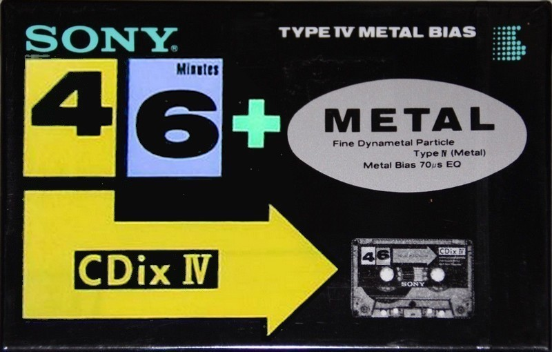 Compact Cassette: Sony  - CDit IV 46