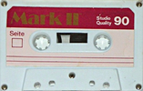 Compact Cassette Mark II Studio Quality 90 Type I Normal 1982 Germany