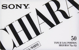Compact Cassette Sony UX 50 "Chiara White" Type II Chrome 1988 Europe