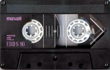 Compact Cassette Maxell UDII-S 90 Type II Chrome 1986 Europe