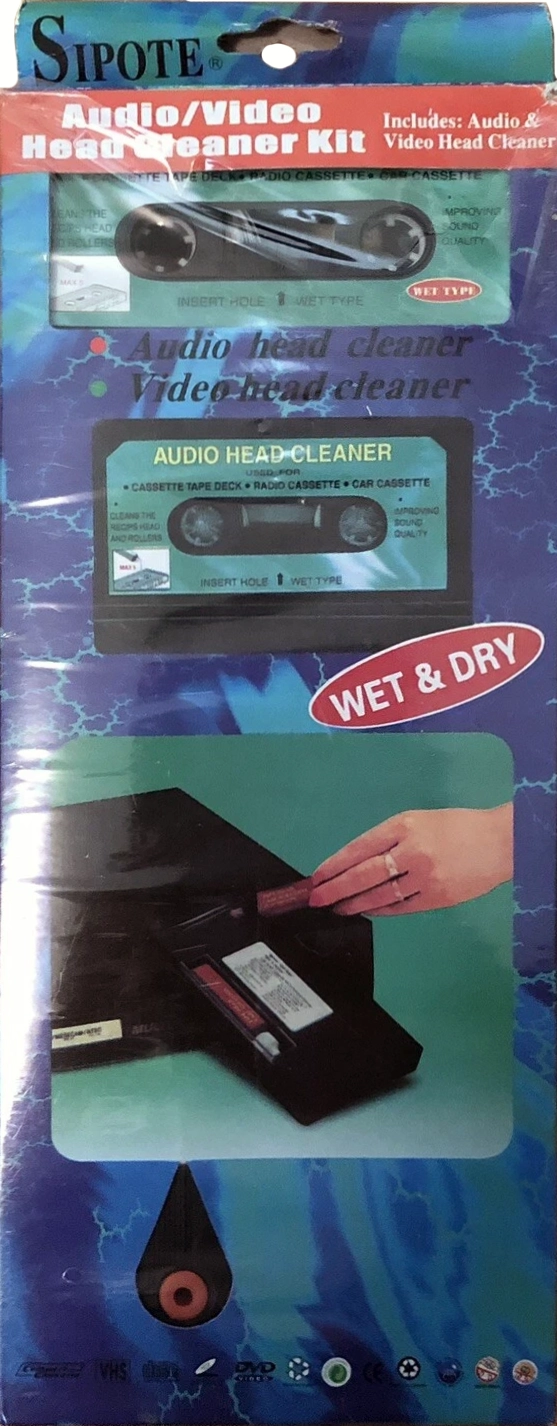 Blister Sipote Cleaning Cassette USA
