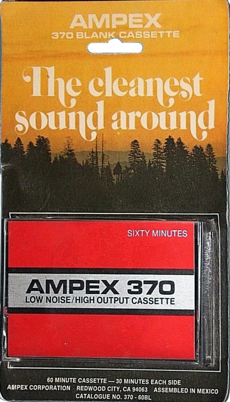 Blister Ampex 370 60 Type I Normal 1974 USA